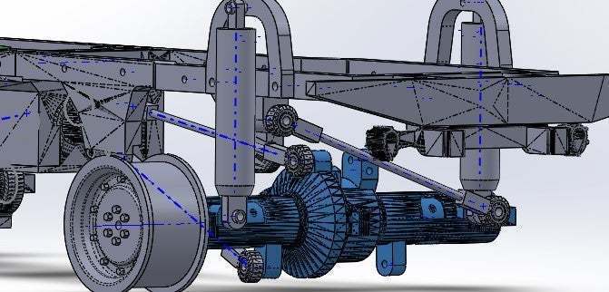 Free STL file M35A2 rear axle housing・3D printing idea to download・Cults