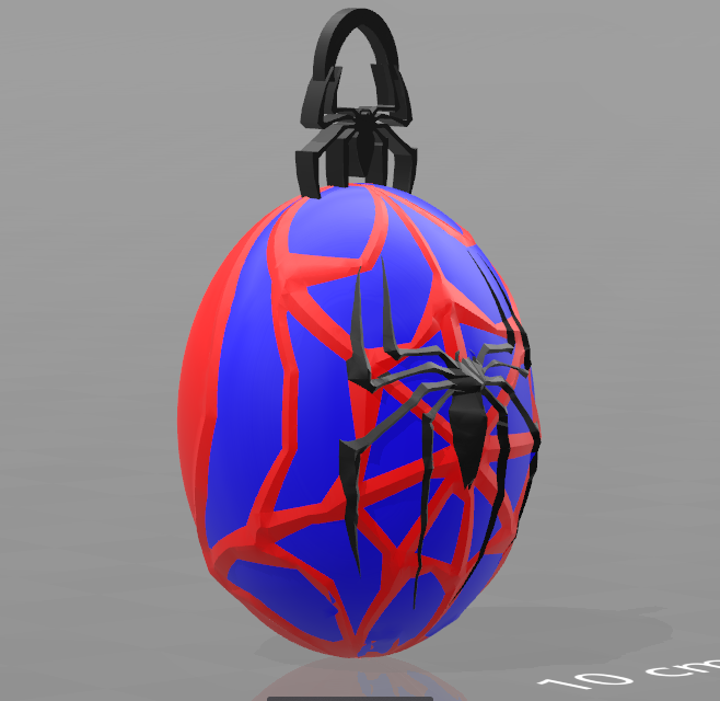 Free STL file Spiderman key ring・3D print design to download・Cults