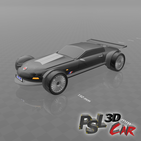 Psl 3D car N°1 "sport luxe"