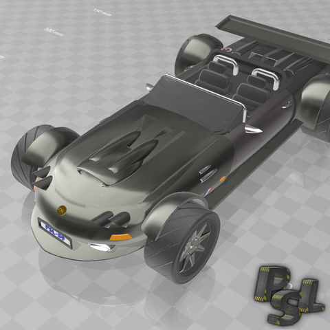 Download Free 3d Printing Models Psl 3d Car N 2 French Roadster