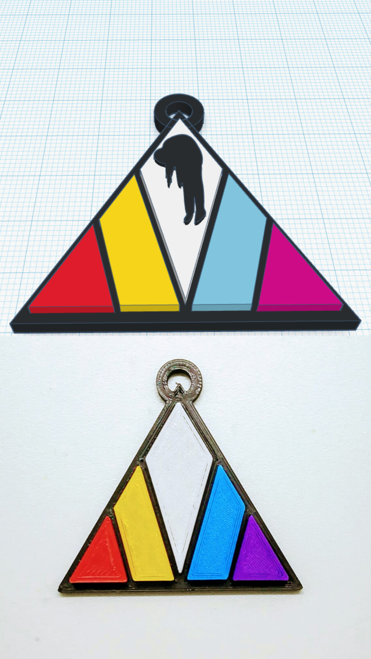 imagine dragons keychain
