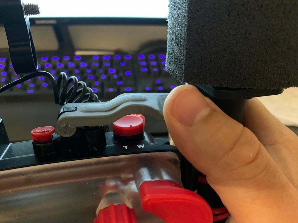 Free STL file Olympus PT-059 housing large trigger・3D print model to ...