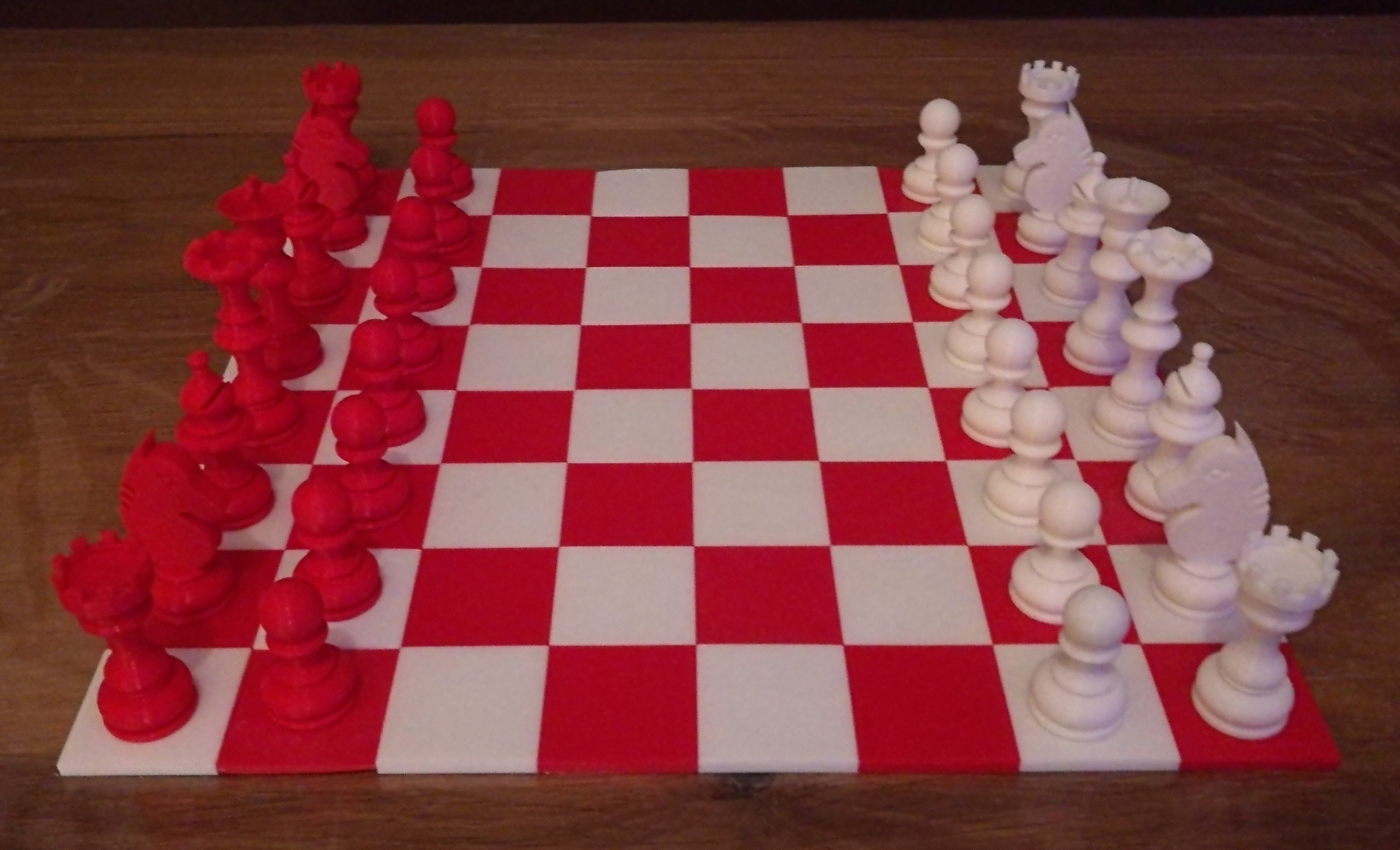 Télécharger fichier STL gratuit Chess set/Jeu d'échec • Objet à