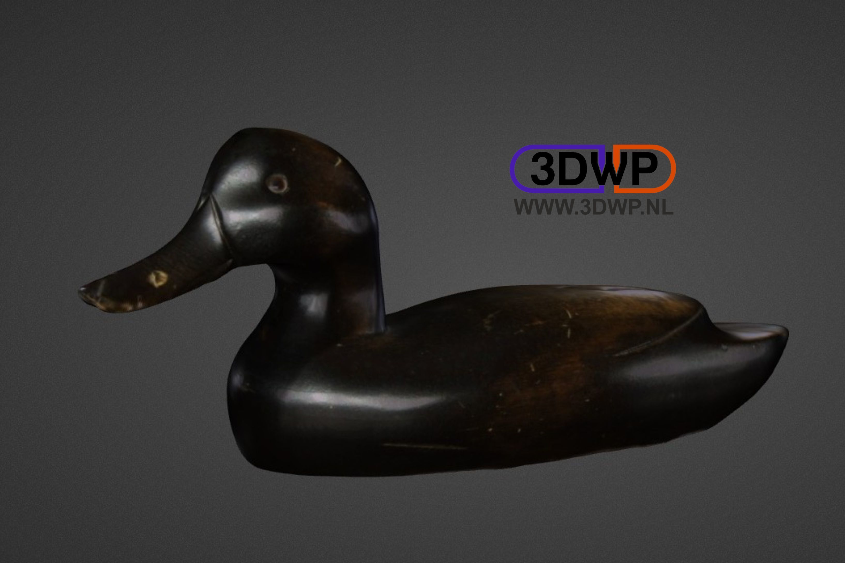 Free STL file Vintage Duck Decoy 3D Scan 🦆・3D printable model to