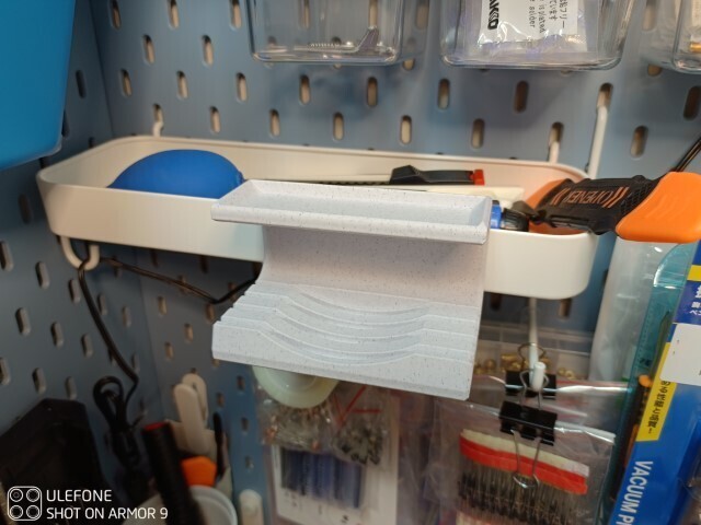 Free STL file Ruler Rack (mount on Ikea Pegborad Tray) đă»3D print ...
