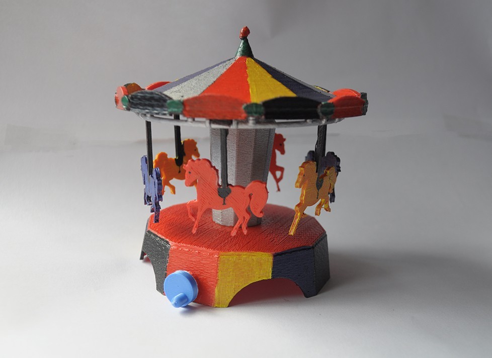 Free STL file Carousel 🎠・3D printable object to download・Cults