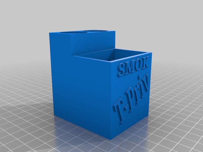 Free 3D file SMOK T-Priv Vape Holder・3D printing design to download・Cults