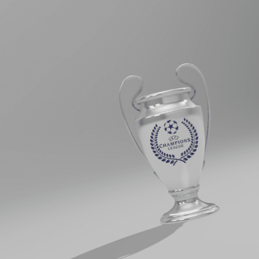 Download free STL file CHAMPIONS LEAGUE CUP NEW • 3D printer template
