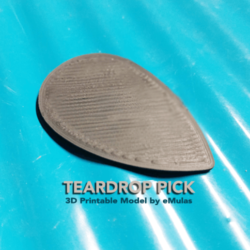 Teardrop Guitar Pick