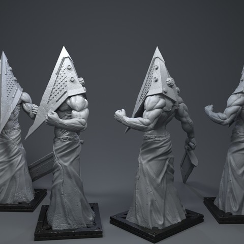 Download OBJ file Pyramid Head • 3D printable design ・ Cults