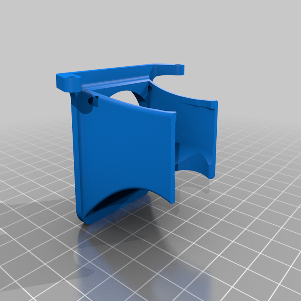 Free 3D file Smart Effector e3d heatsink fan duct 40mm fan・Object to