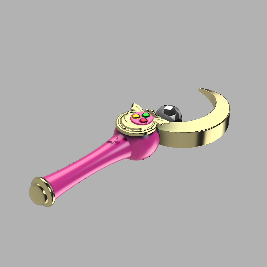 Fichier STL Sceptre lunaire Sailor Moon・Design à télécharger et à imprimer en 3D・Cults Fichier STL Sceptre lunaire Sailor Moon・Design à télécharger et à imprimer en 3D・Cults