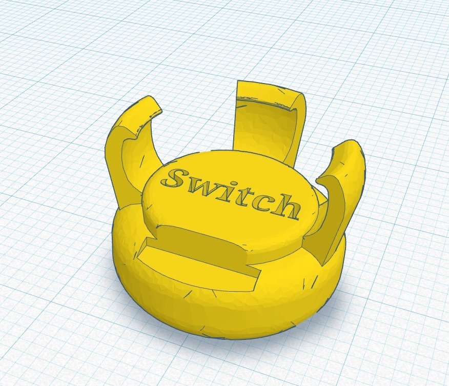 Free 3D file Nintendo Switch Joystick Extender Mod 1.4 REMIX for 3 legs