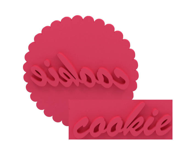 STL file Stamp / Cookie stamp・3D printer model to download・Cults