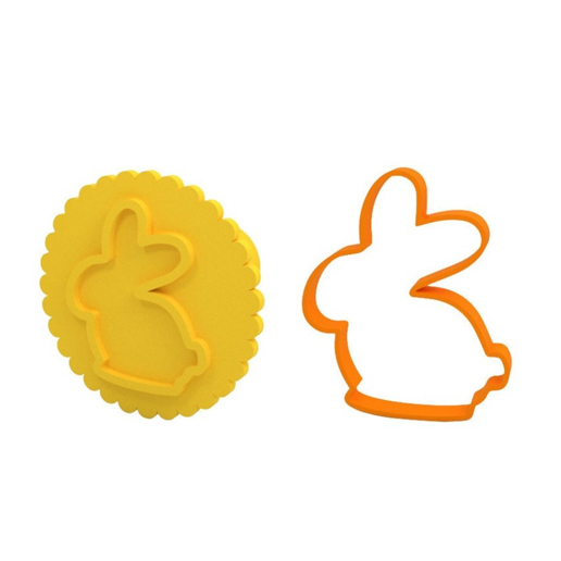 STL file Cookie cutter and cookie stamp・3D printer model to download・Cults