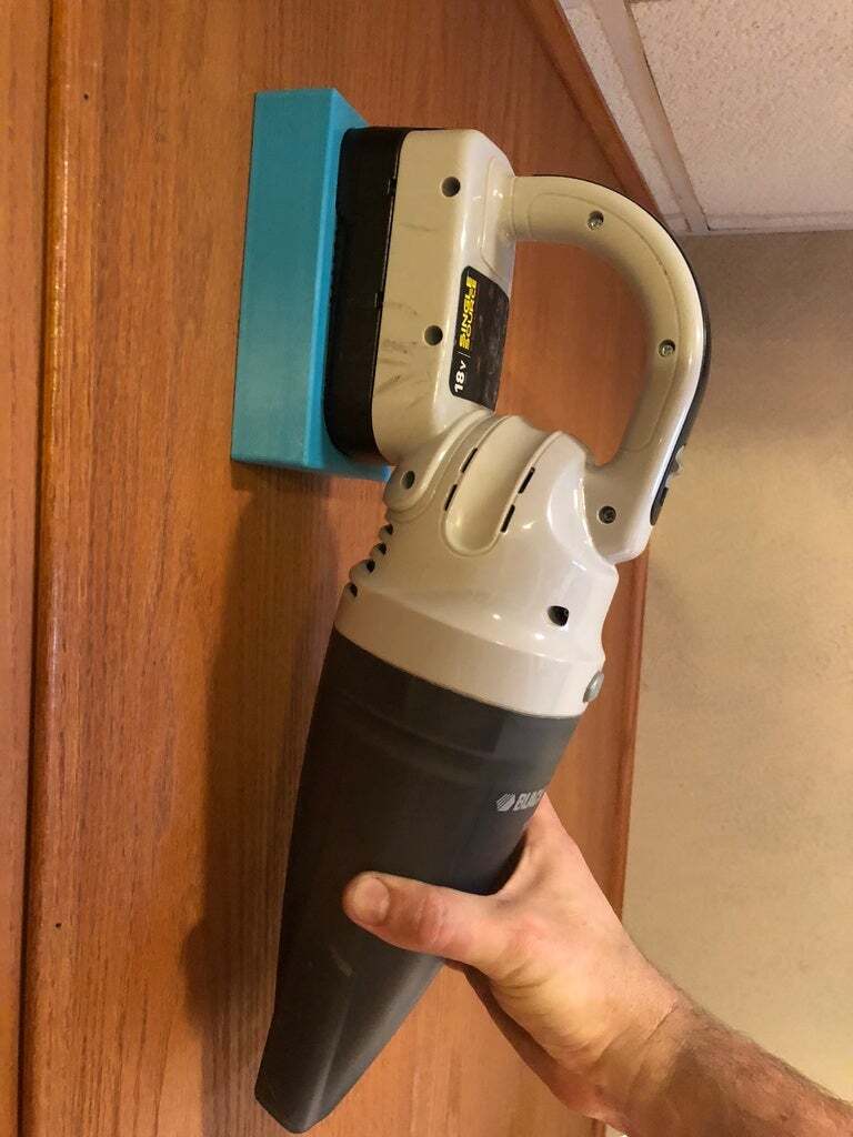 Free STL file Black and Decker 18V Hand Vacuum Wall Mount・3D printing