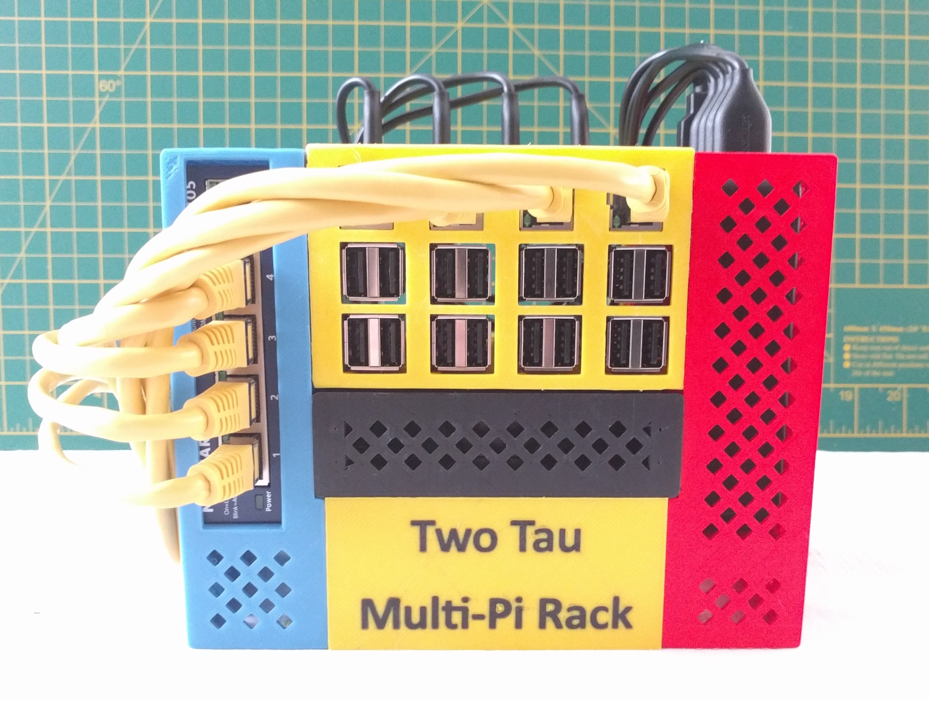 Free STL file Two-Tau Multi-Pi Rack・3D printable design to download・Cults