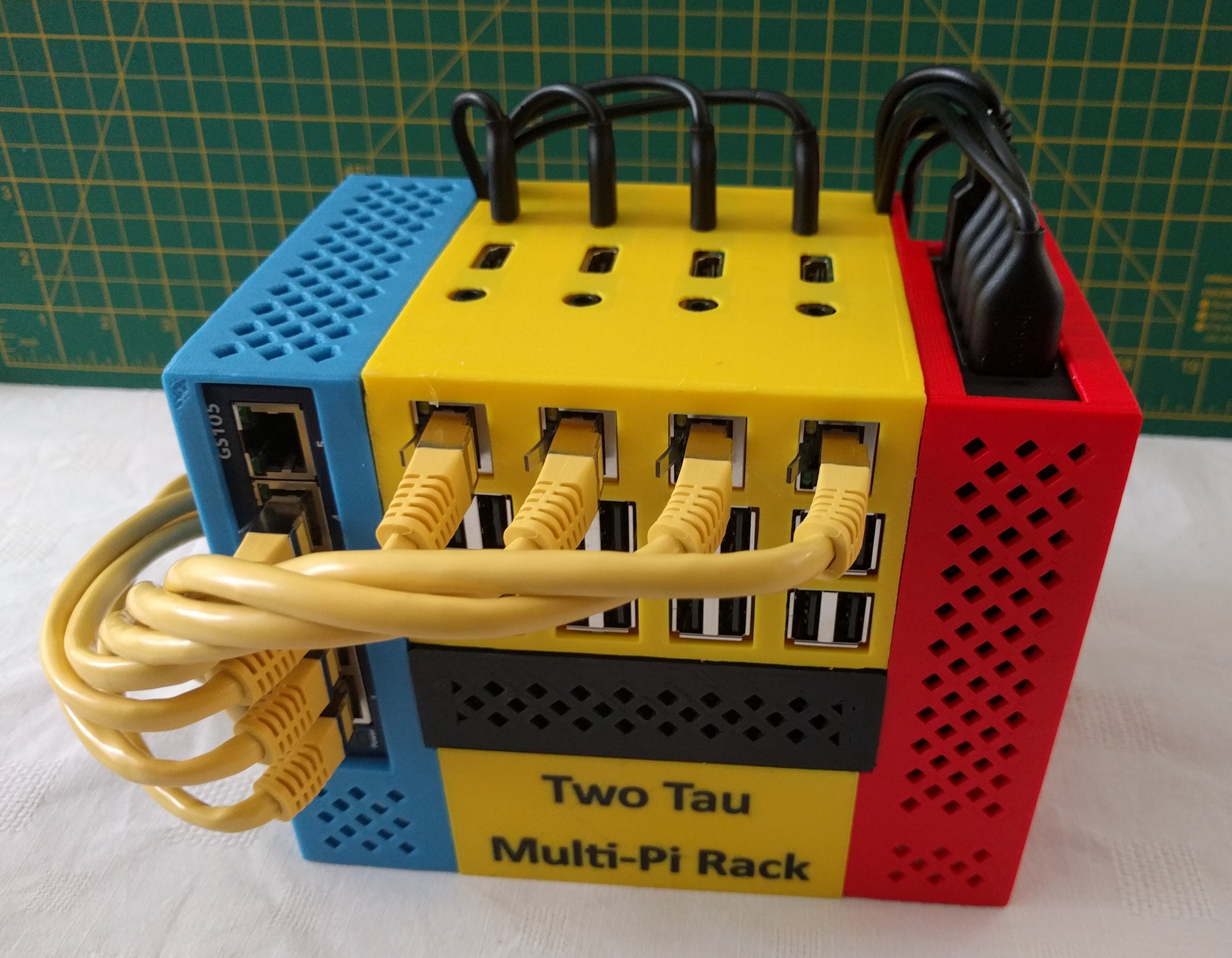 Free STL file Two-Tau Multi-Pi Rack・3D printable design to download・Cults