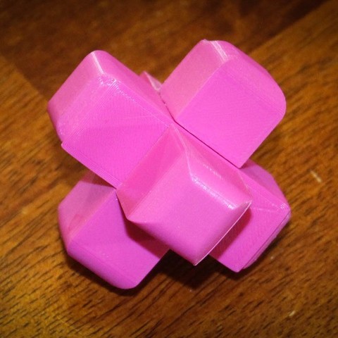 Impresiones 3D gratis Rompecabezas Burr ・ Cults