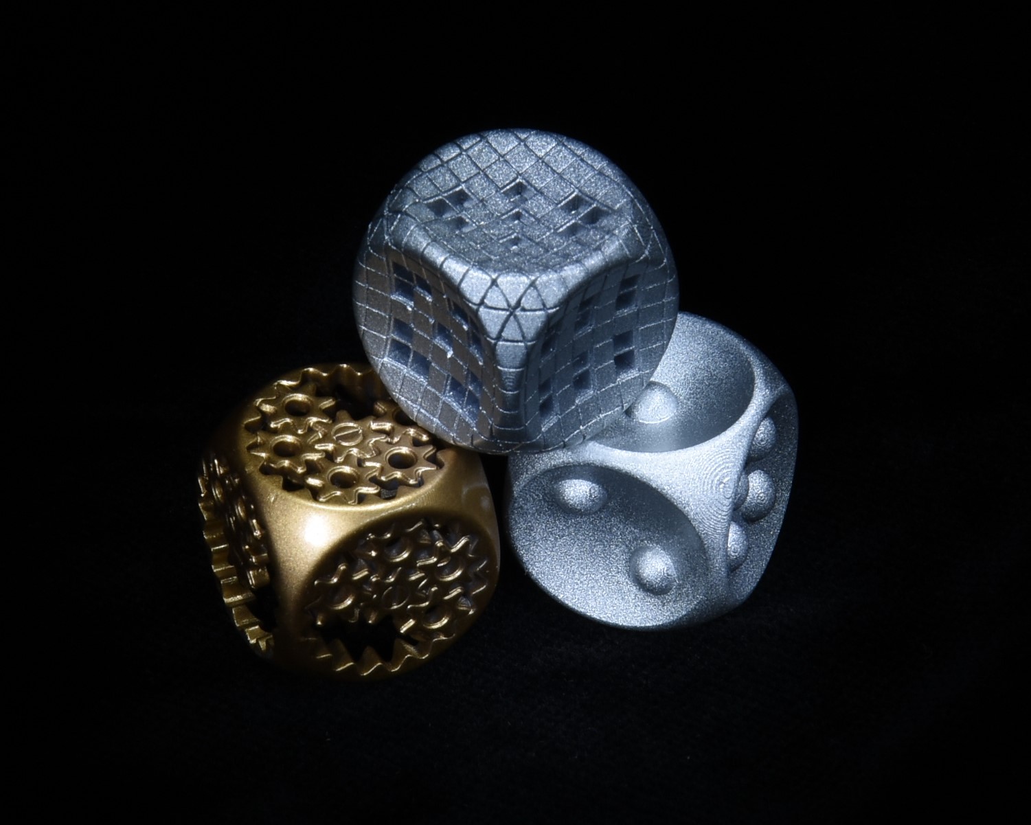STL file Art D6 dice pack・3D printing model to download・Cults