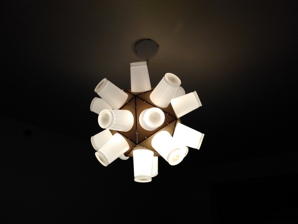 Free 3D file vegan yogurt cup lamp・Design to download and 3D print・Cults