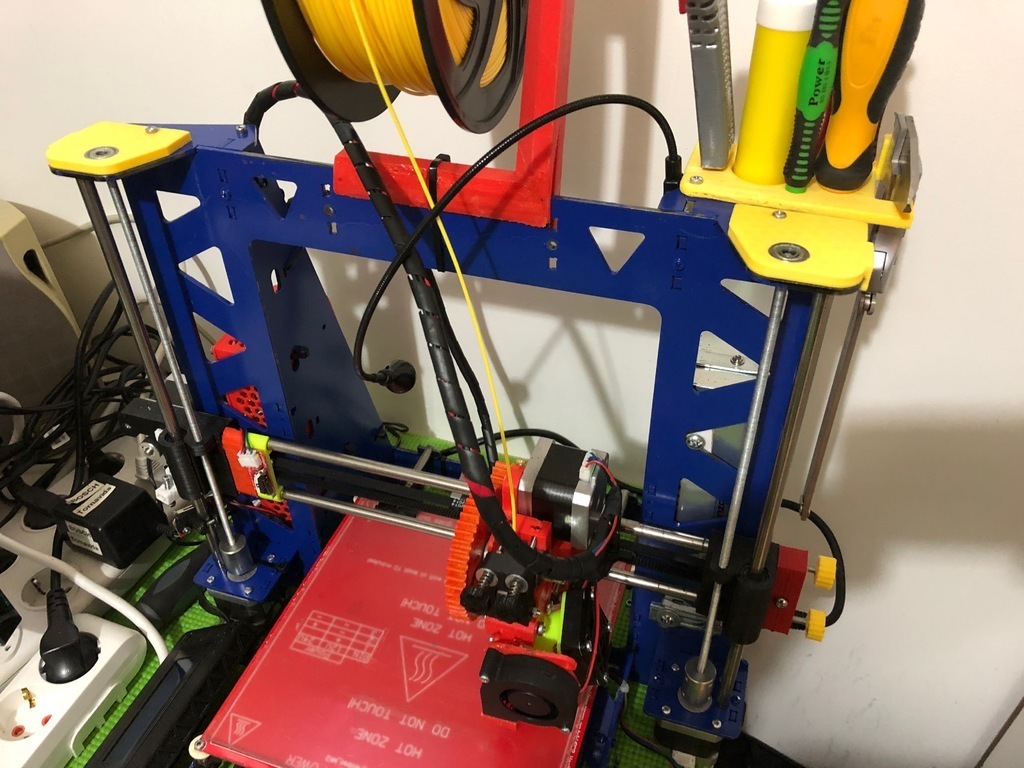 Free 3D file zaxis bearing holder and zbar stabilizer for p3 steel