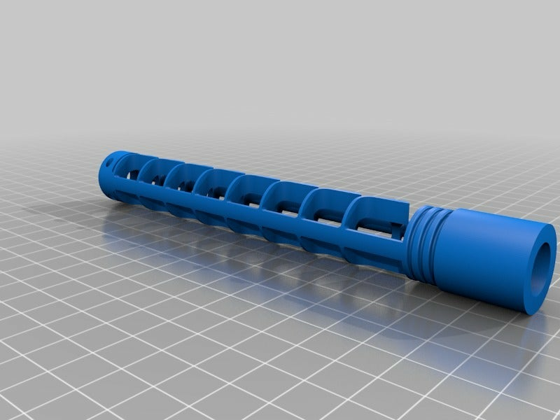 Free STL file Two piece Air Gun Suppressor・3D print design to download ...