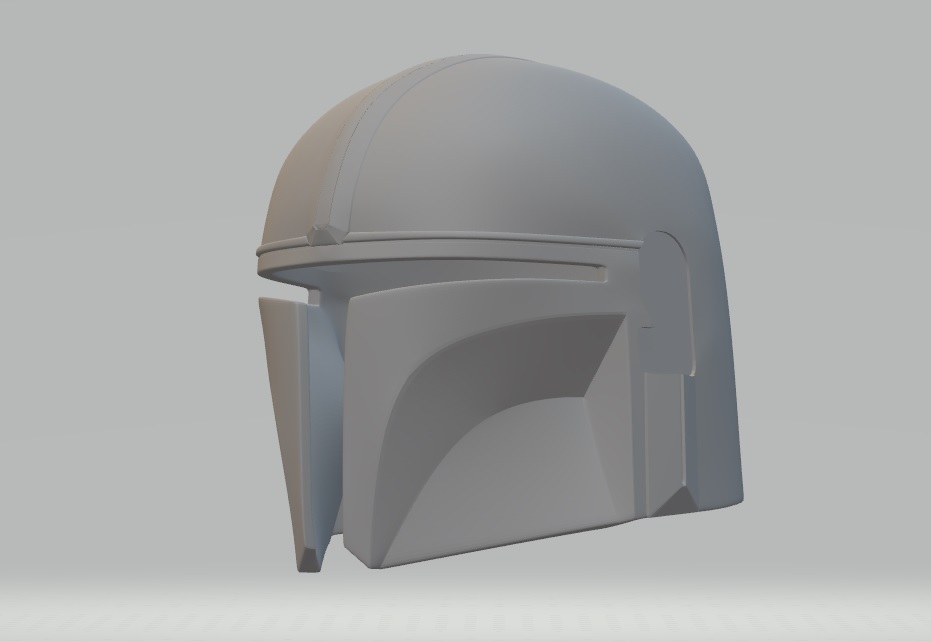 Free STL file The Mandalorian Helmet 🪖・Template to download and 3D ...