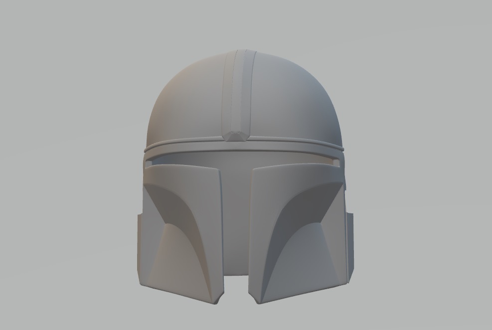Free STL file The Mandalorian Helmet 🪖・Template to download and 3D ...