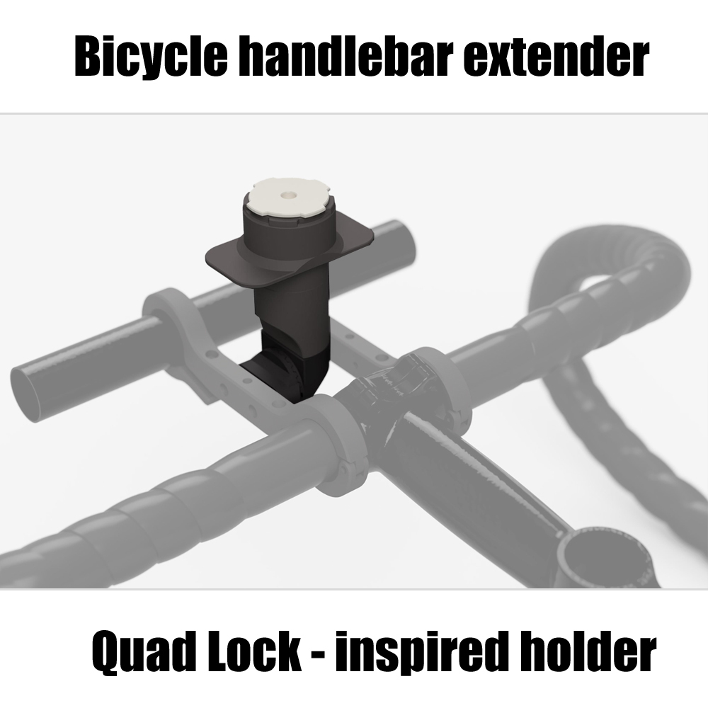 Free 3D file Quad Lock - inspired bicycle smartphone mount 🔒・3D ...