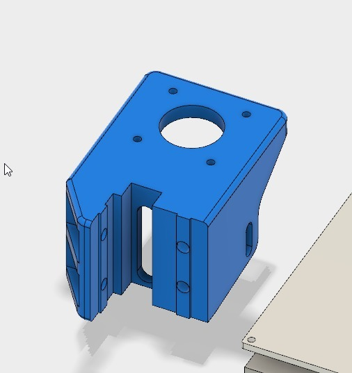 Free 3D file Zmotor mounts for BLV mod with room for the MGN rails