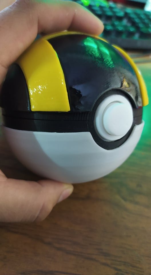 STL-Datei ULTRABALL FUNKTIONALER POKEMON POKEBALL ?・Design für 3D ...