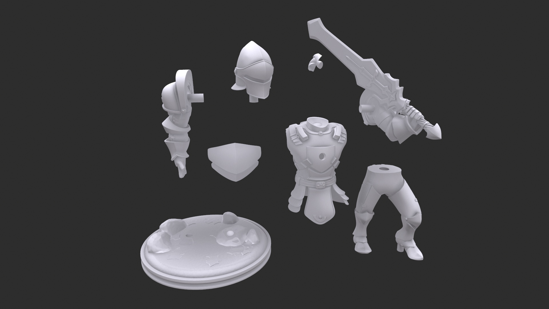 STL file Energy Knight 🎨・3D printer model to download・Cults