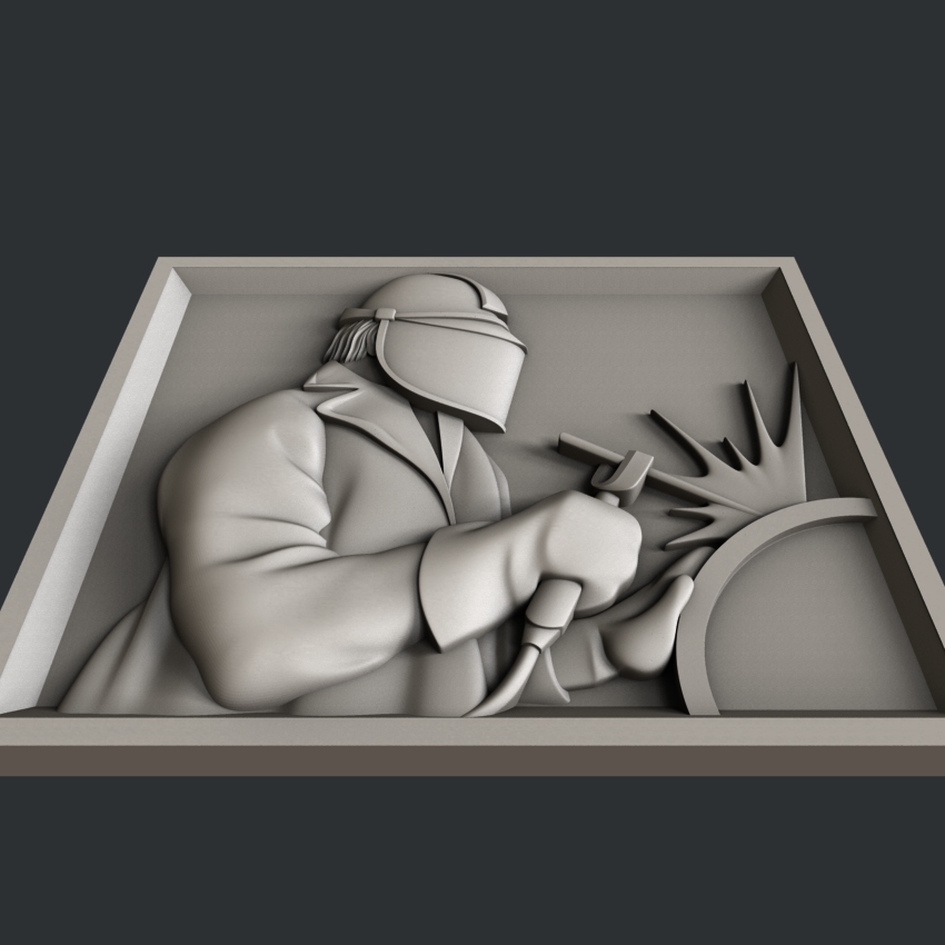 STL file Welder 🖨️・3D printer model to download・Cults