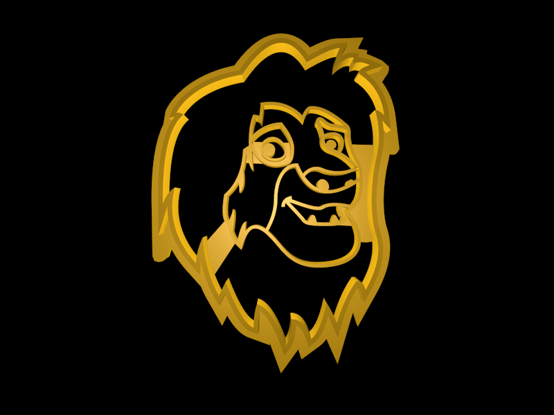Mufasa Pumpkin Stencils