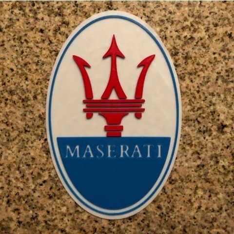 Maserati Logo Sign