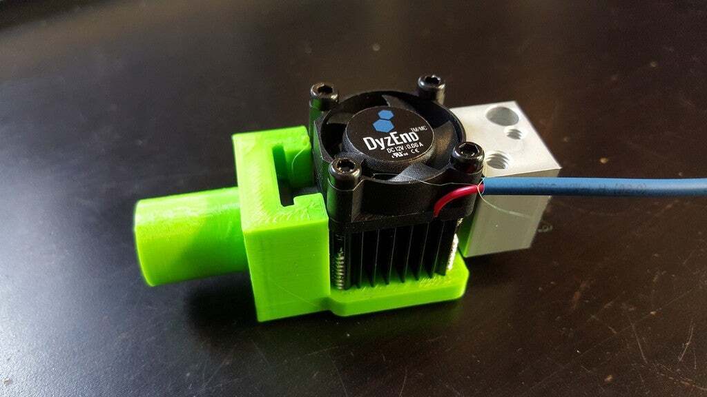 Free STL file DyzEND HOTEND Support for Printrbot Simple Metal 🔧・Design