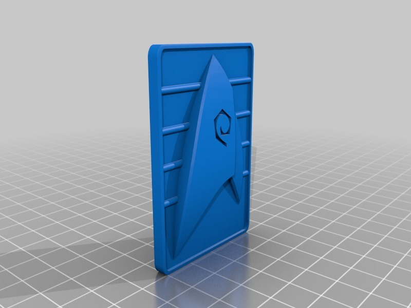 Free 3D file Star Trek Discovery Cadet Badge・3D printing template to ...