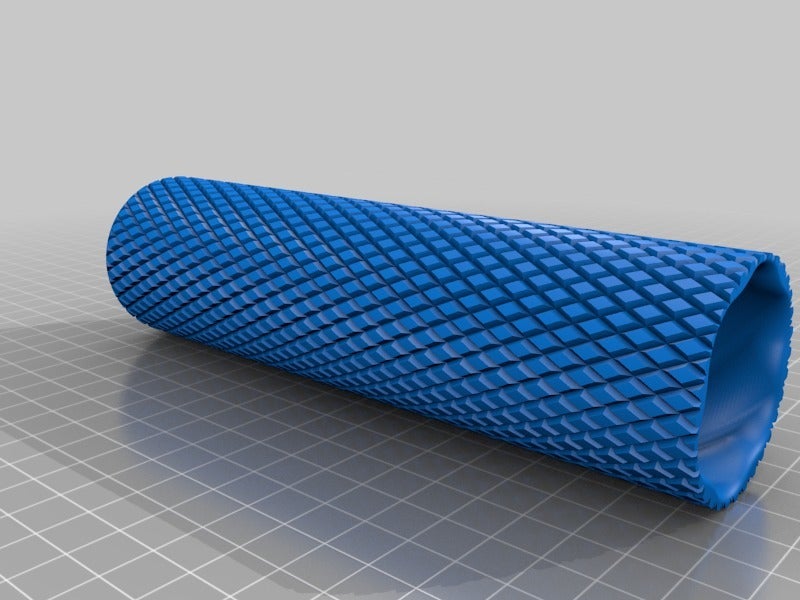 Free STL file Double Length Knurled Twist Container・3D print design to