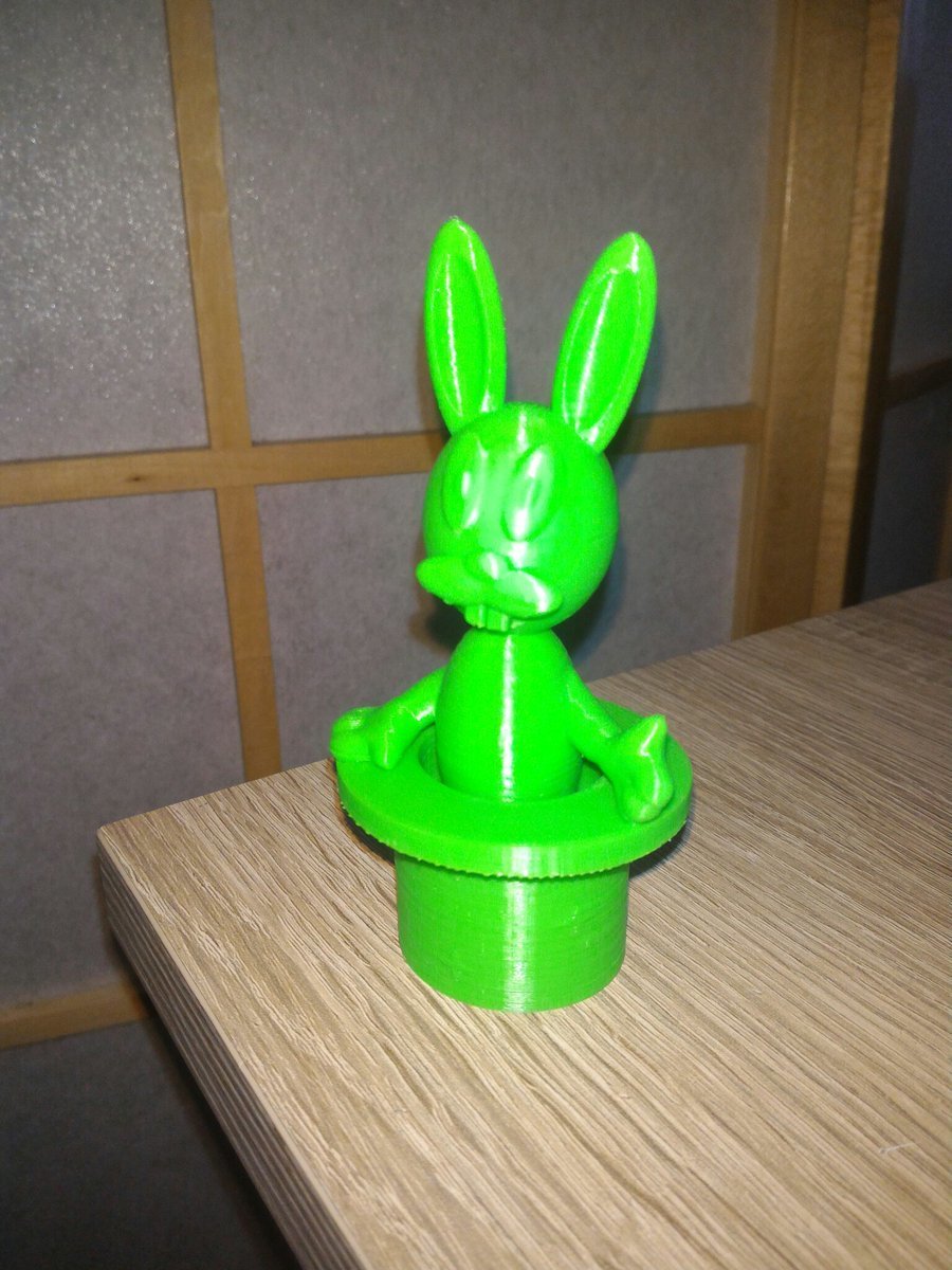 Free STL file RABBIT MAGIC HAT・3D printable model to download・Cults