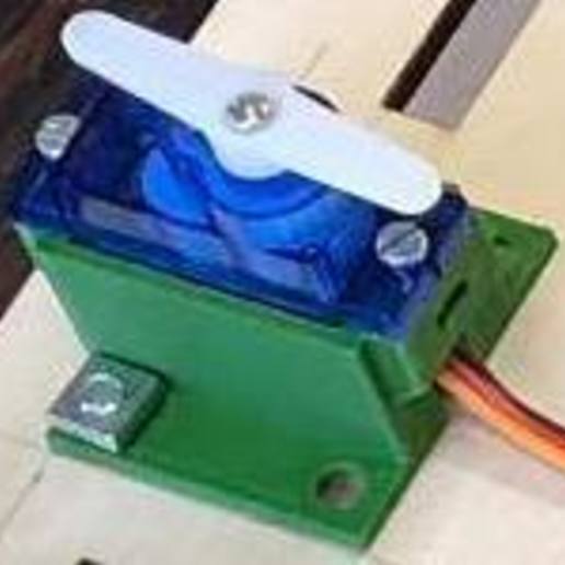 Download free 3D printing files FS90 servo motor holder ・ Cults
