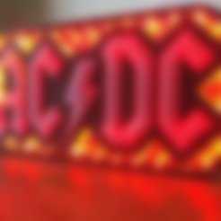 Download STL file AC/DC led lamp #3dprintRocks • 3D printing model ・ Cults