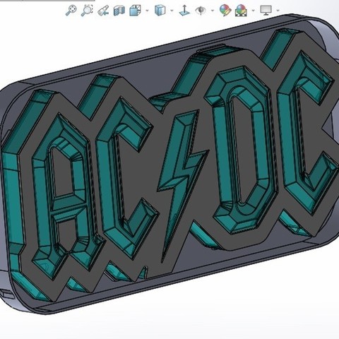 Download STL file AC/DC led lamp #3dprintRocks • 3D printing model ・ Cults