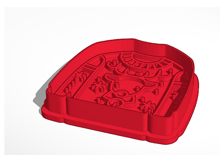 3D file Ugly Christmas Sweater Cookie Cutter and Stamp 🎄・3D printable
