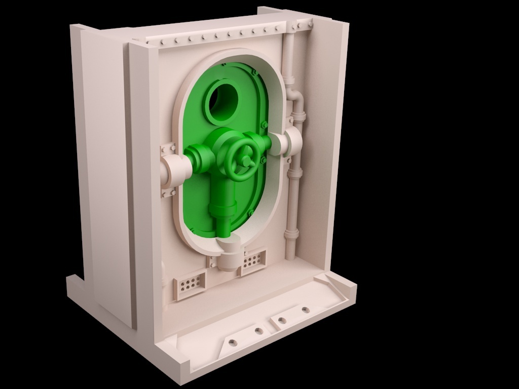Free 3D file Necromunda Zone Mortalis Doors and Bulkheads 🚪・Object to ...