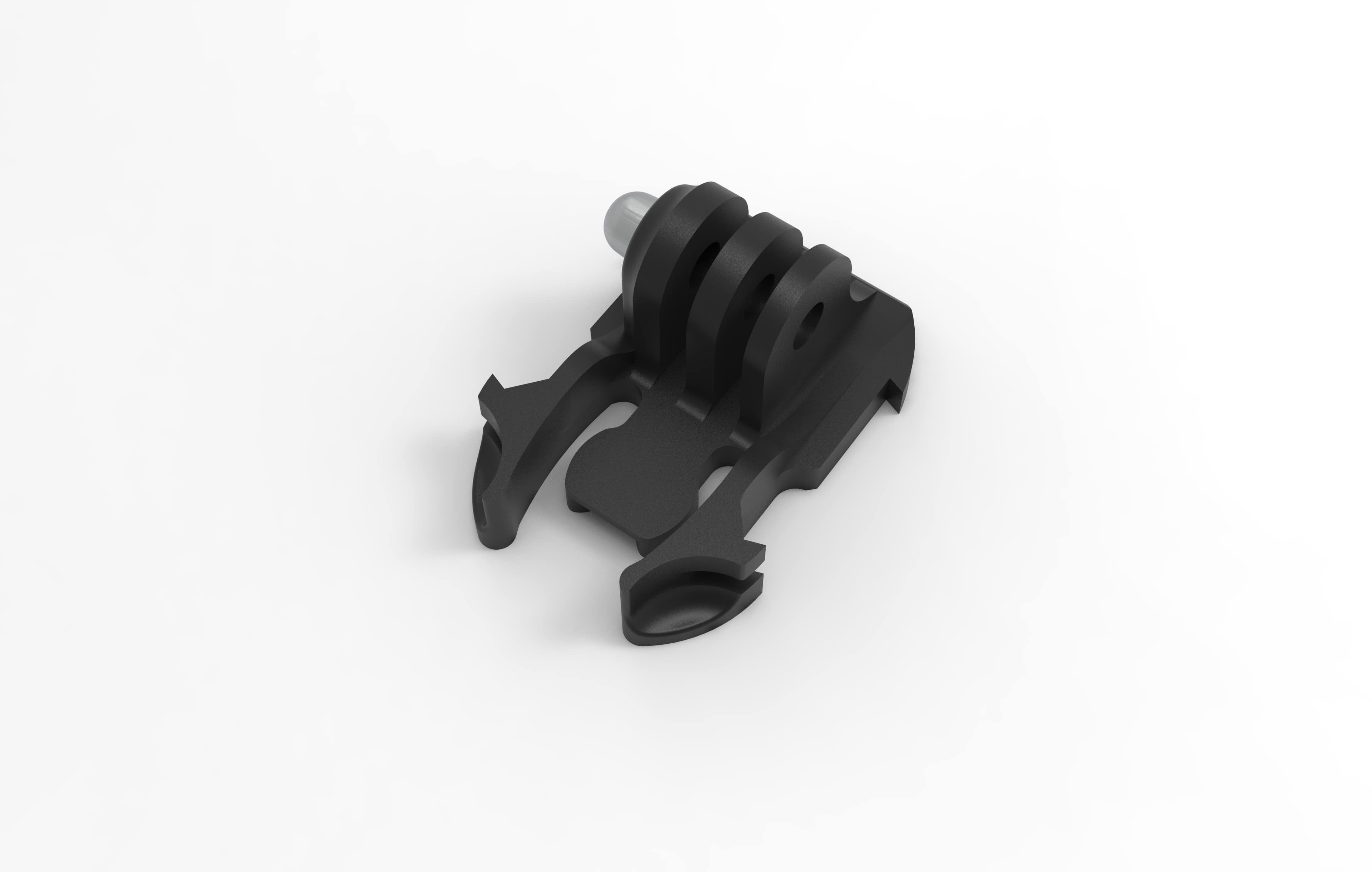 STL file GoPro Hero Quick Release Clip Mount・3D print design to