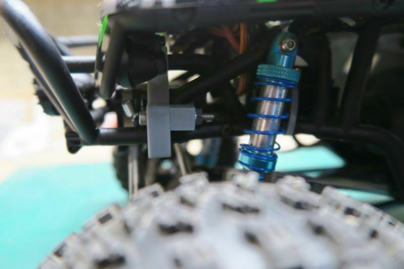 Free 3D file Axial Wraith CMS servo mount・Model to download and 3D