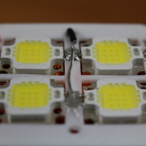 Download free 3D printing designs Compact 40 Watt 4,000 Lumen LED Shop ...