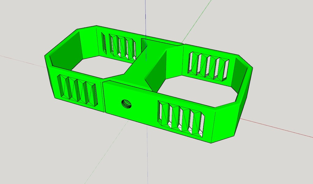 Free 3D file support dual extruder tevo tornado・Model to download and