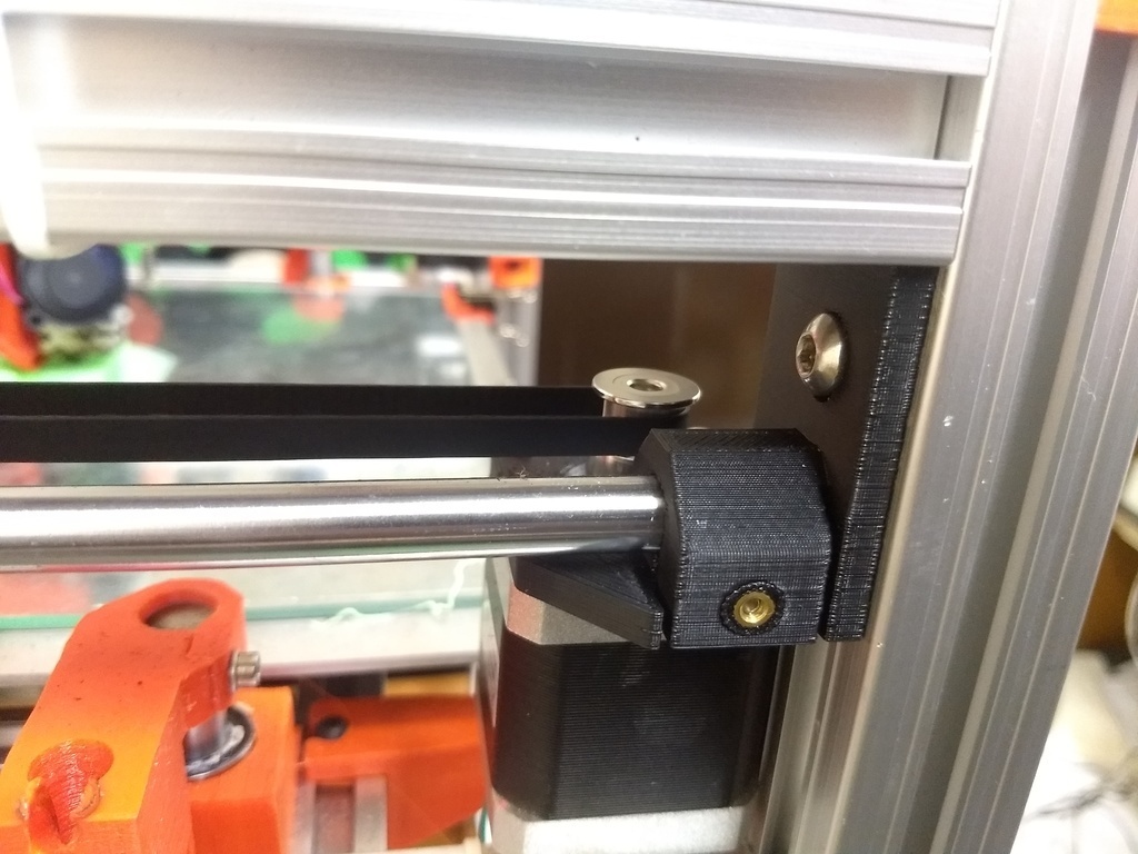 Free 3D file XY Stepper Motor Mount LEft BFP 4mm up!・3D printer model